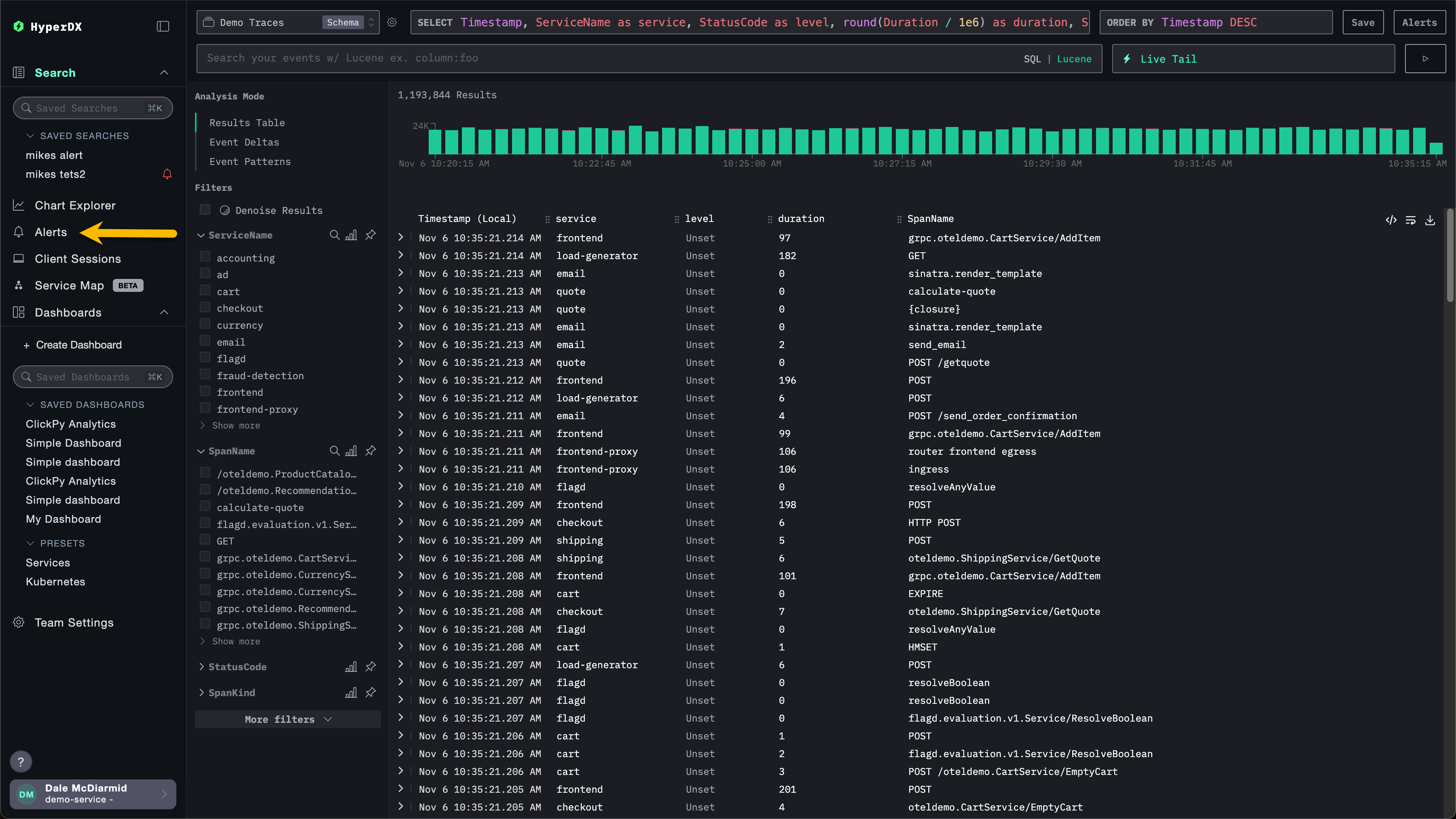 Управление оповещениями